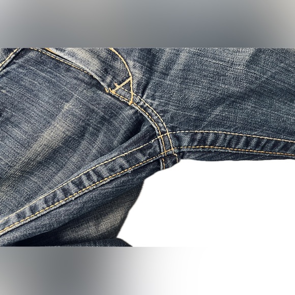 BIG STAR CASEY ⭐️ Womens Blue Low-Rise Bootcut Jeans ⭐️ Size 29L (Like-New) - Picture 8 of 9